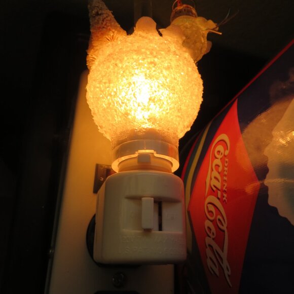 Snowman Bubble Light Night Light - Picture 3 of 3